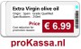 prijskaartje digitaal supermarkt